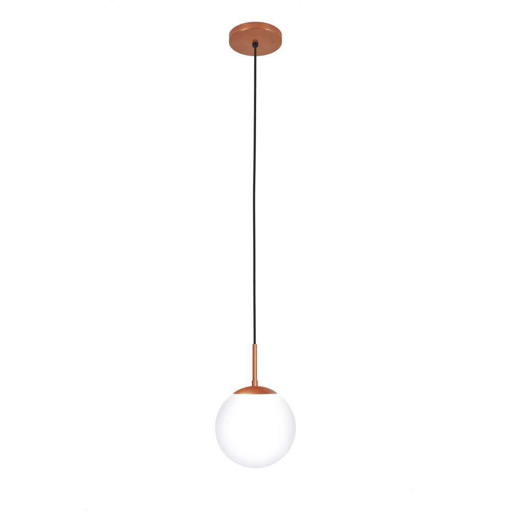 Luminária de Teto Globinho G20 1xE27 Cobre 150cm