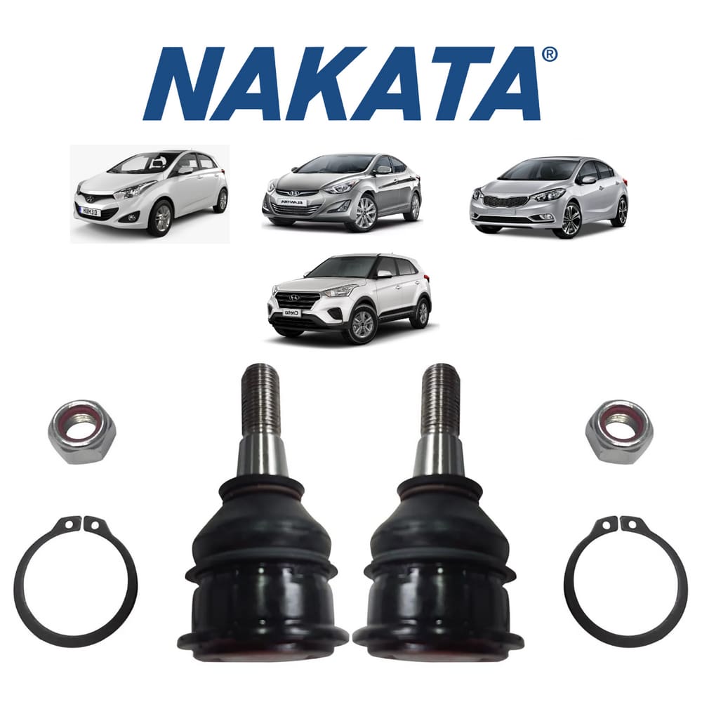 Pivô Suspensão Dianteiro Esq+Dir Nakata Hyundai Creta 2017 A 2020