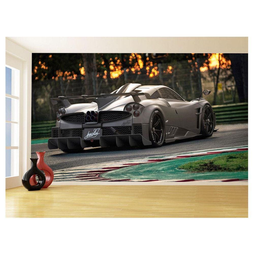 Papel De Parede Carro Pagani Zonda Huayra Rua 3,5M Car339