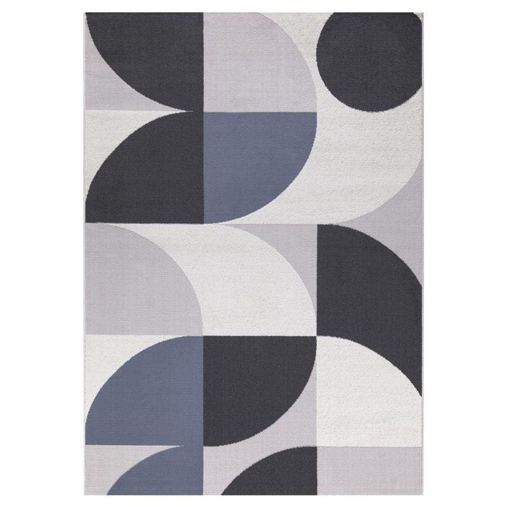Tapete Nilo 01 Azul E Bege 250 X 300 Edantex