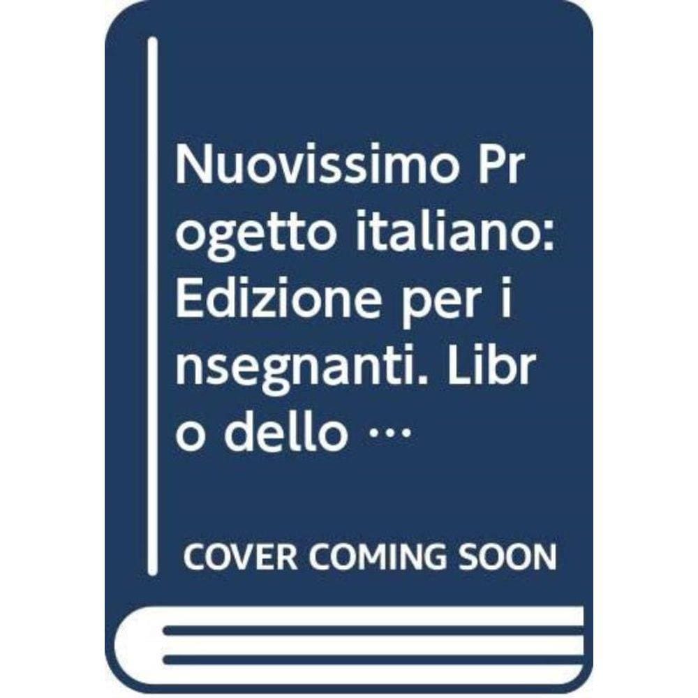 Nuovissimo Progetto Italiano 1 - Libro Dell Insegnante + 1 Dvd