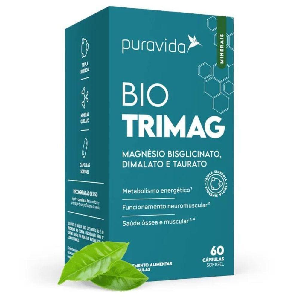 Bio Trimag Com 60caps Puravida