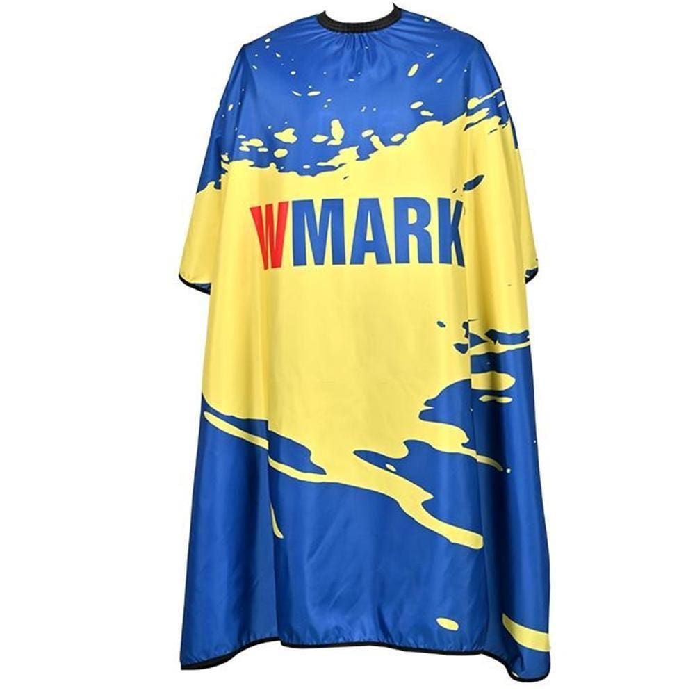 Capa Para Corte Cabelo Profissional Wmark Barbearia Azul
