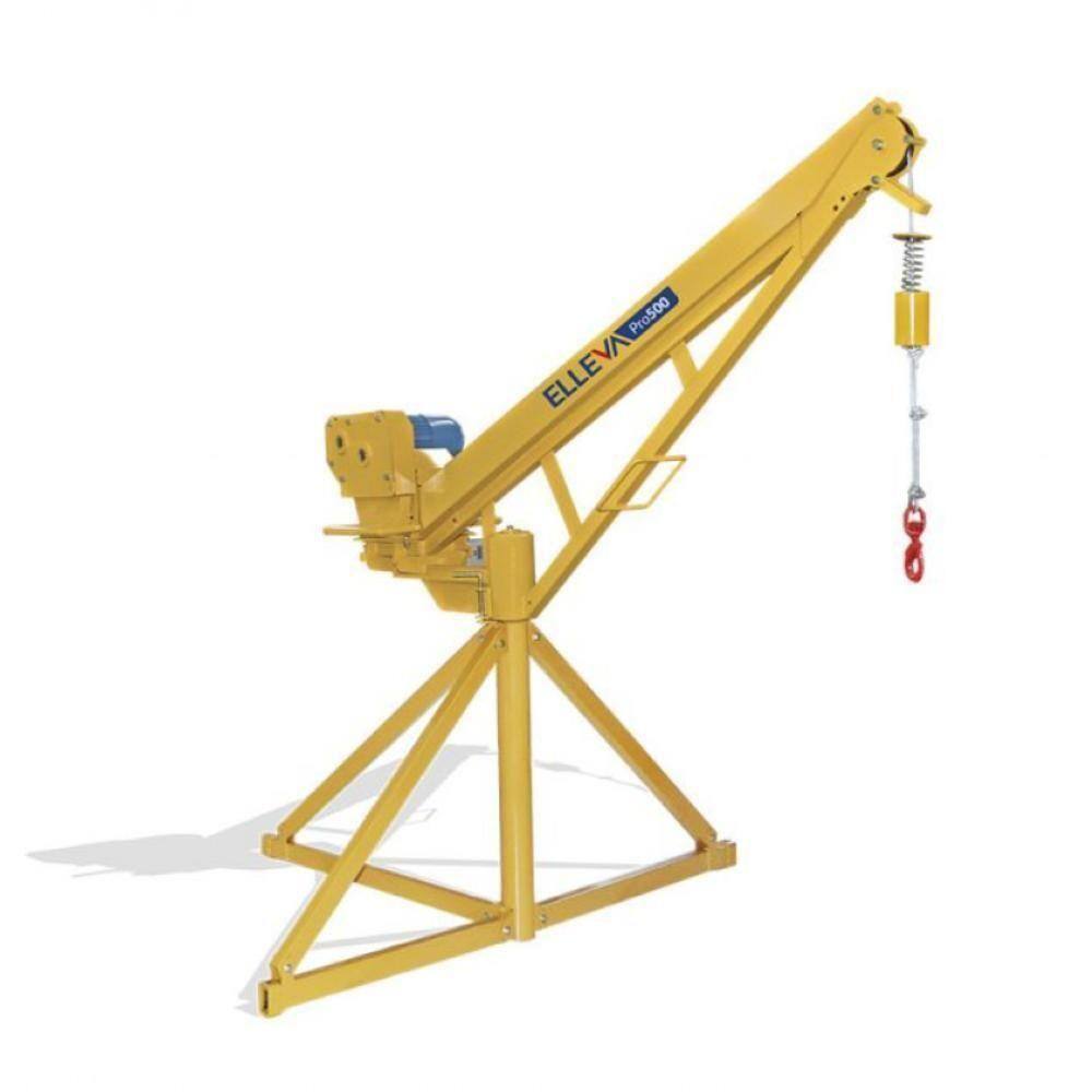Elleva Pro 500kg 80metros Com Motor Trifásico 3cv 4p 380v 60hz Cabo Polido 6mm Menegotti