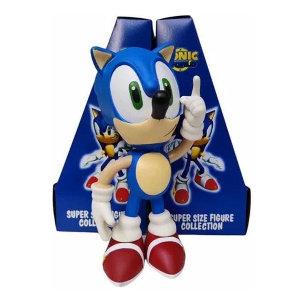 Boneco Sonic Vinil 23Cm | Extra