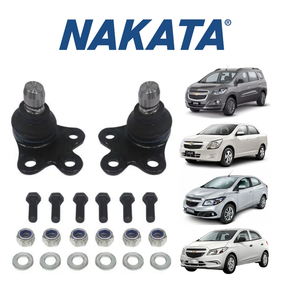 Pivô Suspensão Dianteiro Esquerdo+Direito Nakata Chevrolet Spin 2012 A 2021