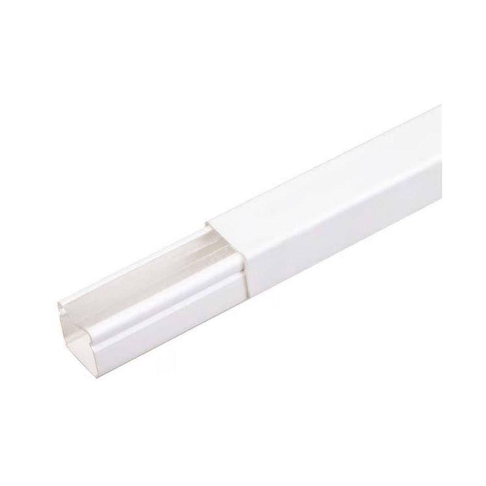 Canaleta Cabos Fios Fita Dupla Face 2Mt Branco