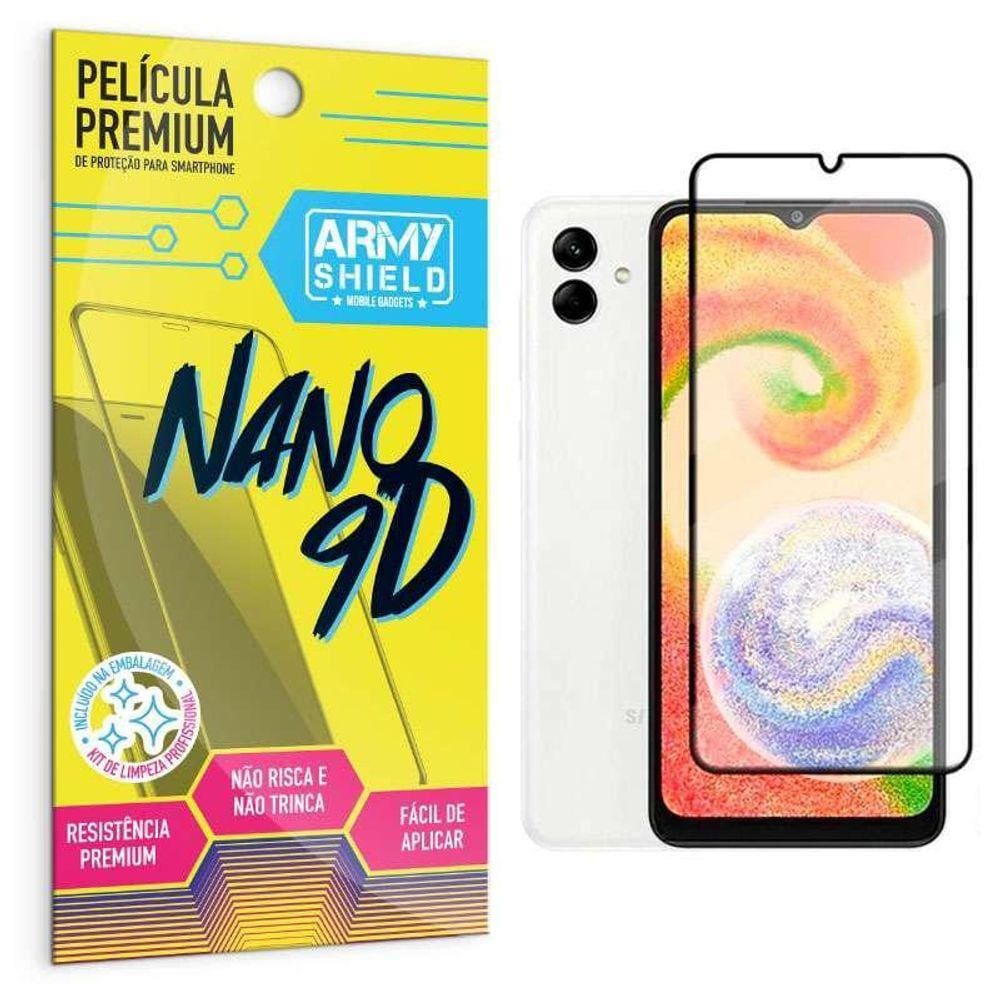 Película Samsung A04 E Nano Cerâmica 9D - Armyshield