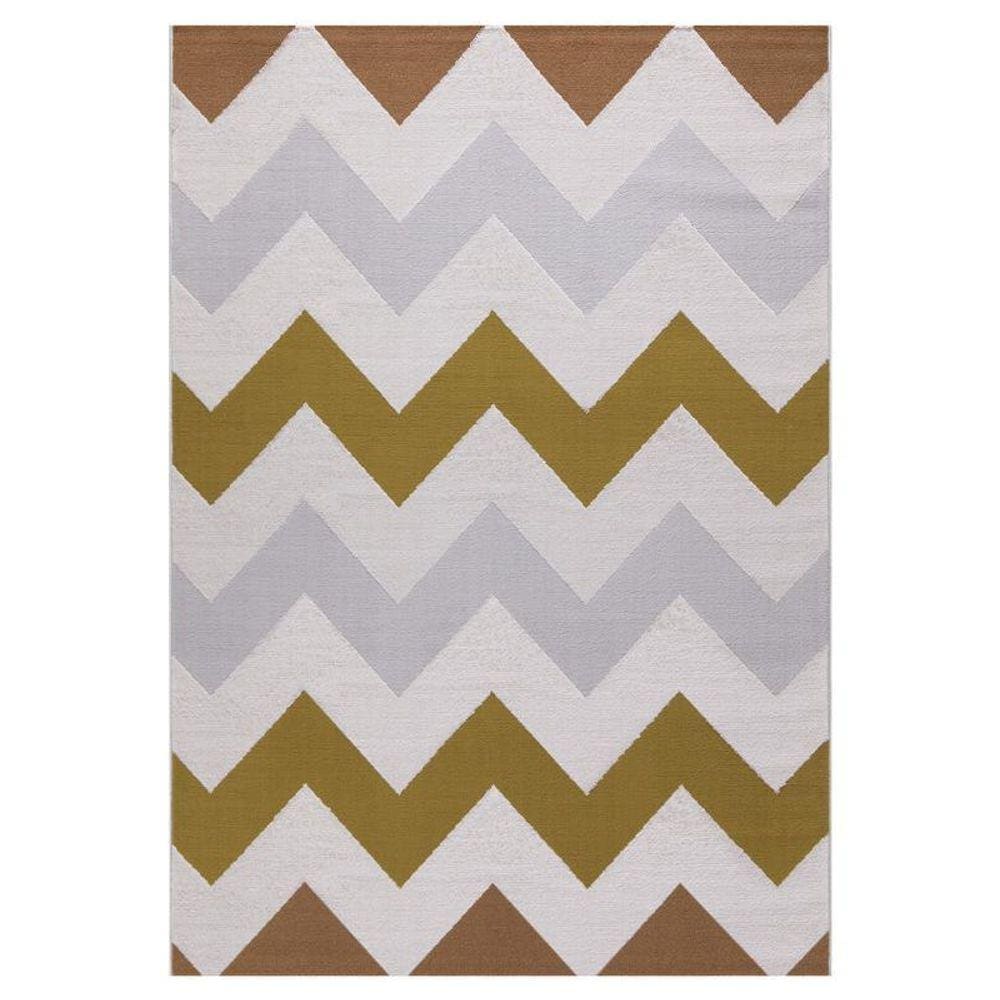 Tapete Nilo 04 Bege E Caramelo 250 X 300 Edantex