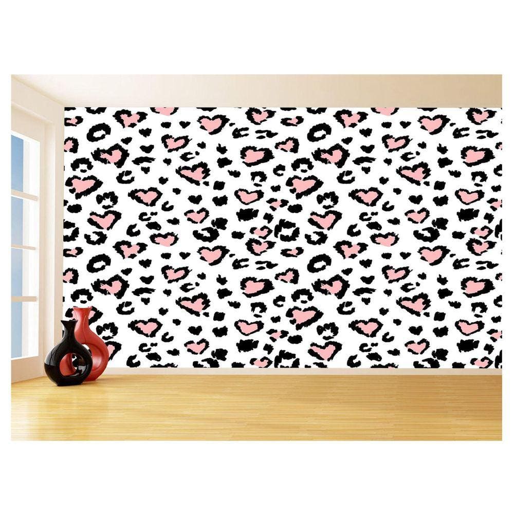 Papel De Parede 3D Textura Estampa Animal Onça 3,5M Txt215