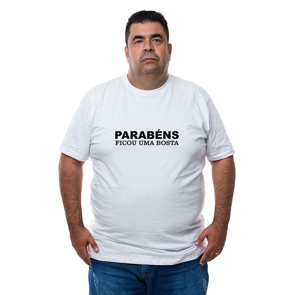 Camiseta Camisa Masculina Algodao Plus Size Frase Engraçada Com Abridor De Garrafas Integrado