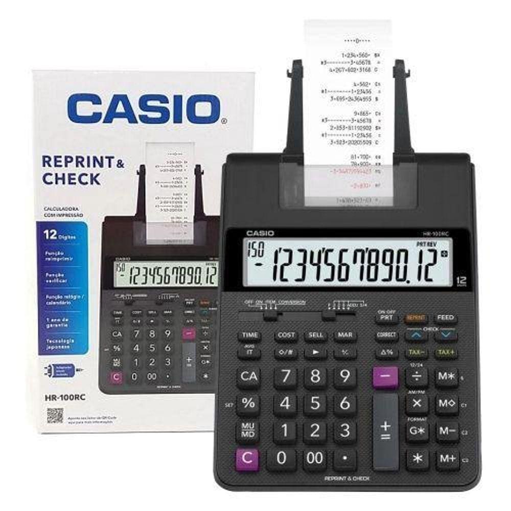 Calculadora Casio Hr-100Rc
