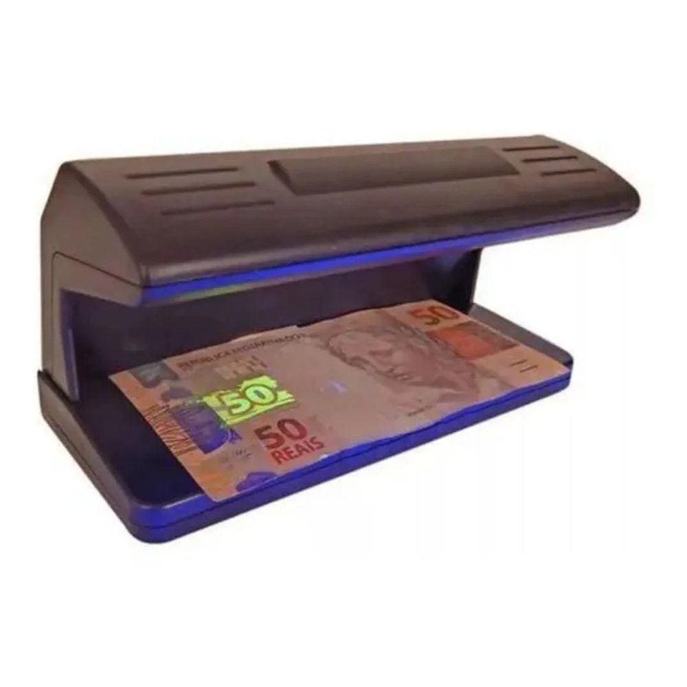 Identificador Detector De Notas Falsas Uv Dinheiro Cédulas