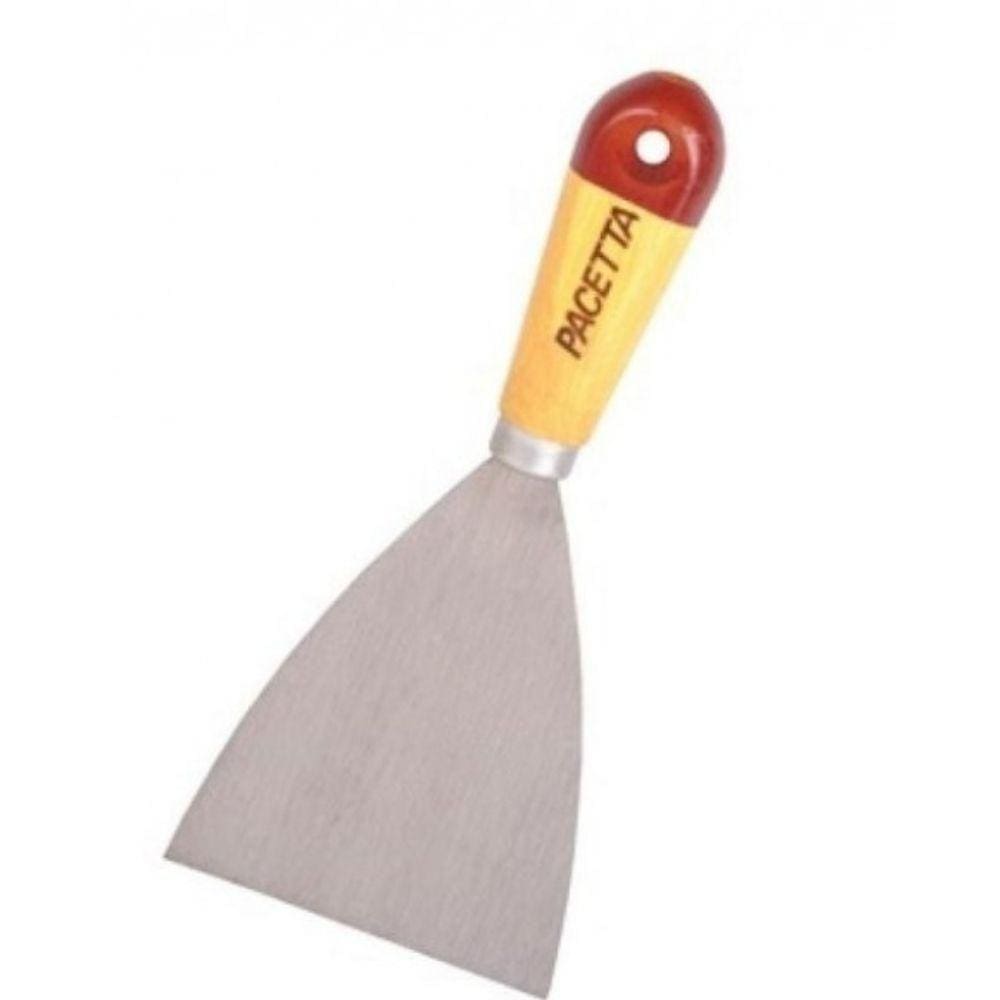 Kit 12 Un Espátula De Aço Forjada Betumadeira Para Massa 205