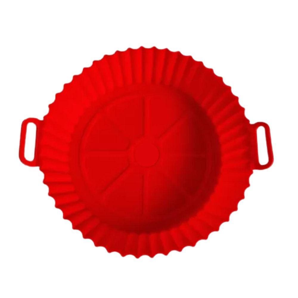 Forma Cesto De Silicone Airfryer Forro Protetor Reutilizável