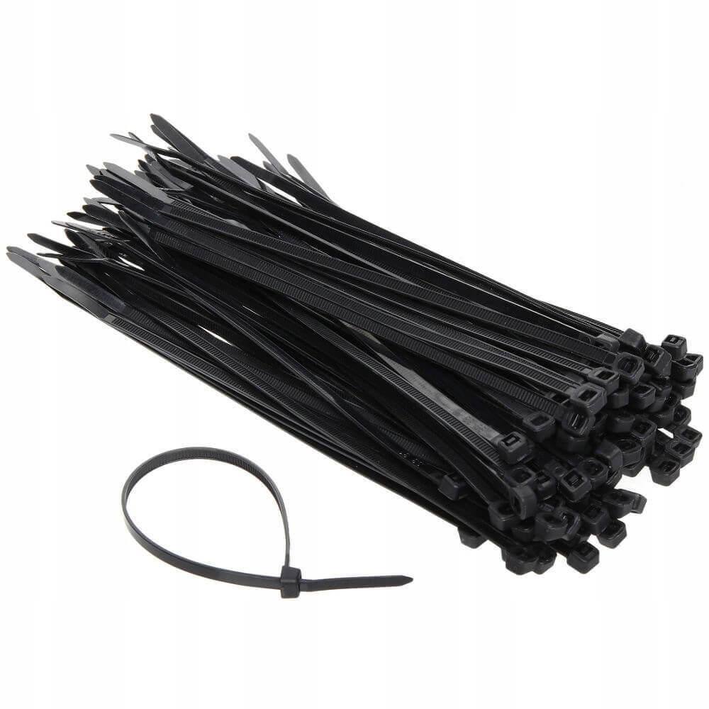 50 Abraçadeira Nylon Enforca Gato Preta 350X7,6Mm Starfer