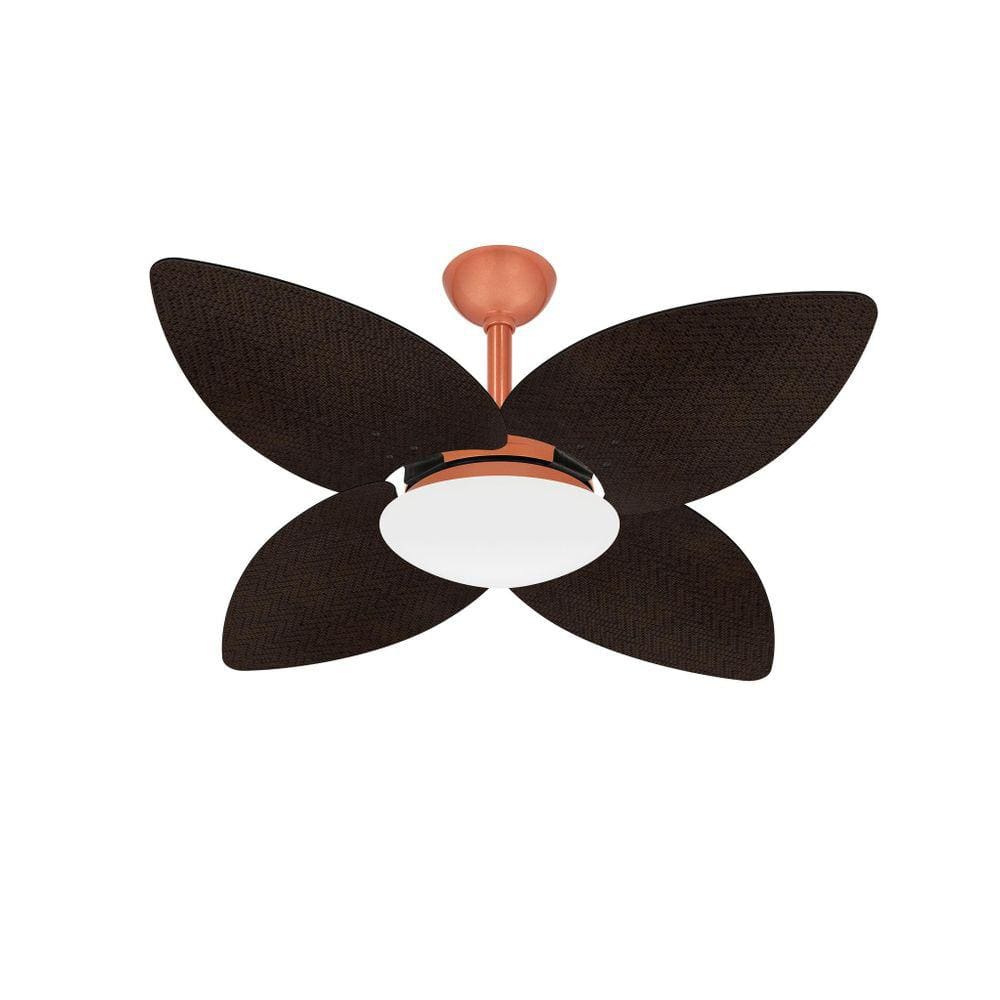 Ventilador Teto Cobre 4 Pás Econômico Sala Winds Ventax 220V