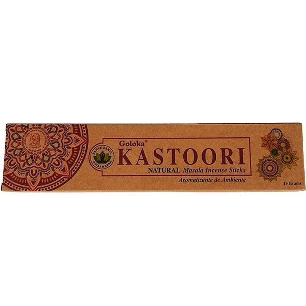 Incenso Vareta Kastoori Caixinha