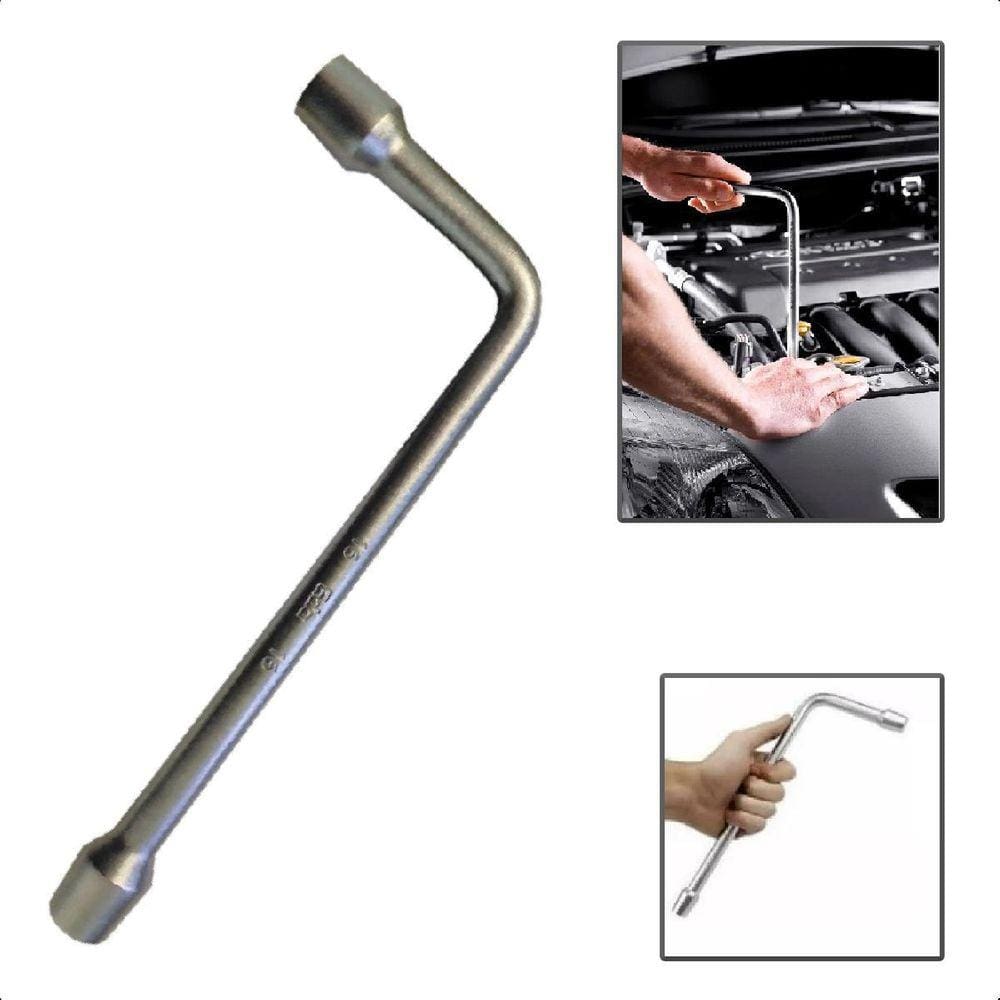 Chave Em L Sextavada Biela 16Mm Em Aço Carbono