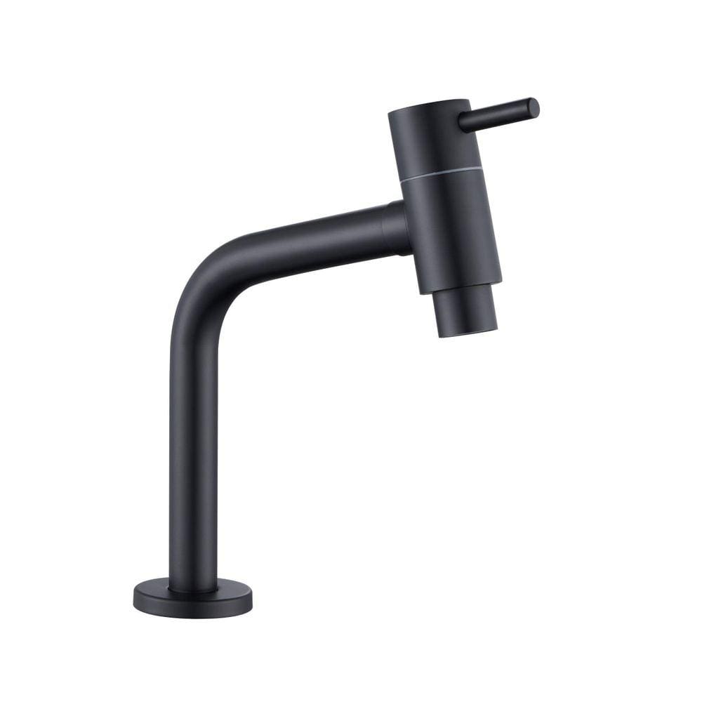 Torneira Banheiro Lavatório Inox Mesa Curta Preto Nox07B
