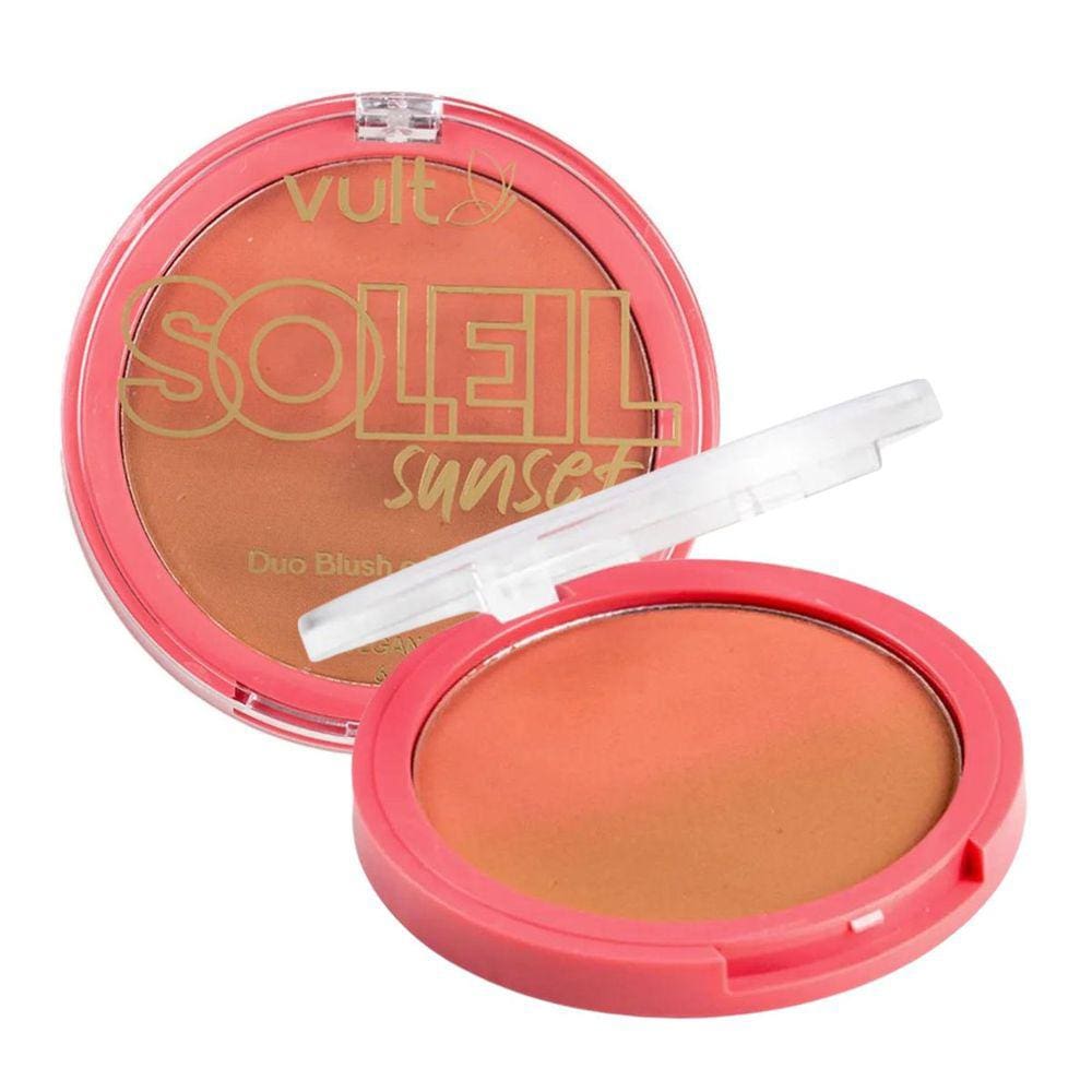 Duo Blush E Bronzer Vult Soleil Sunset 6G