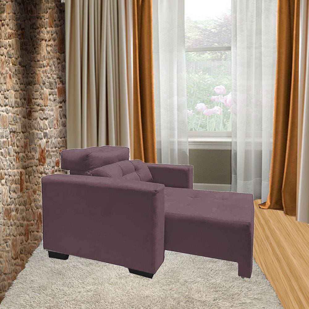 Poltrona Amamentação E Decoração Veneza Exclusiva Rose