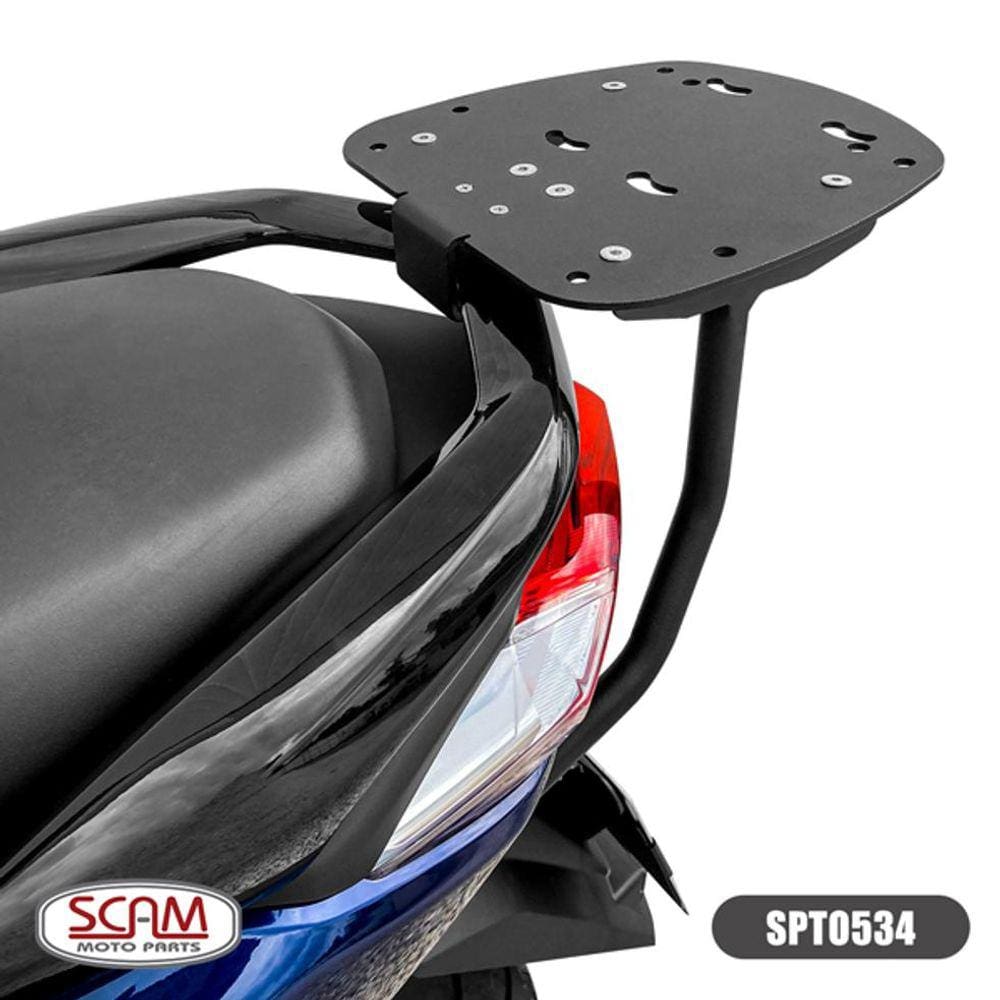 Suporte Baú Aço Carbono NMAX 2021 em diante Moto Scam