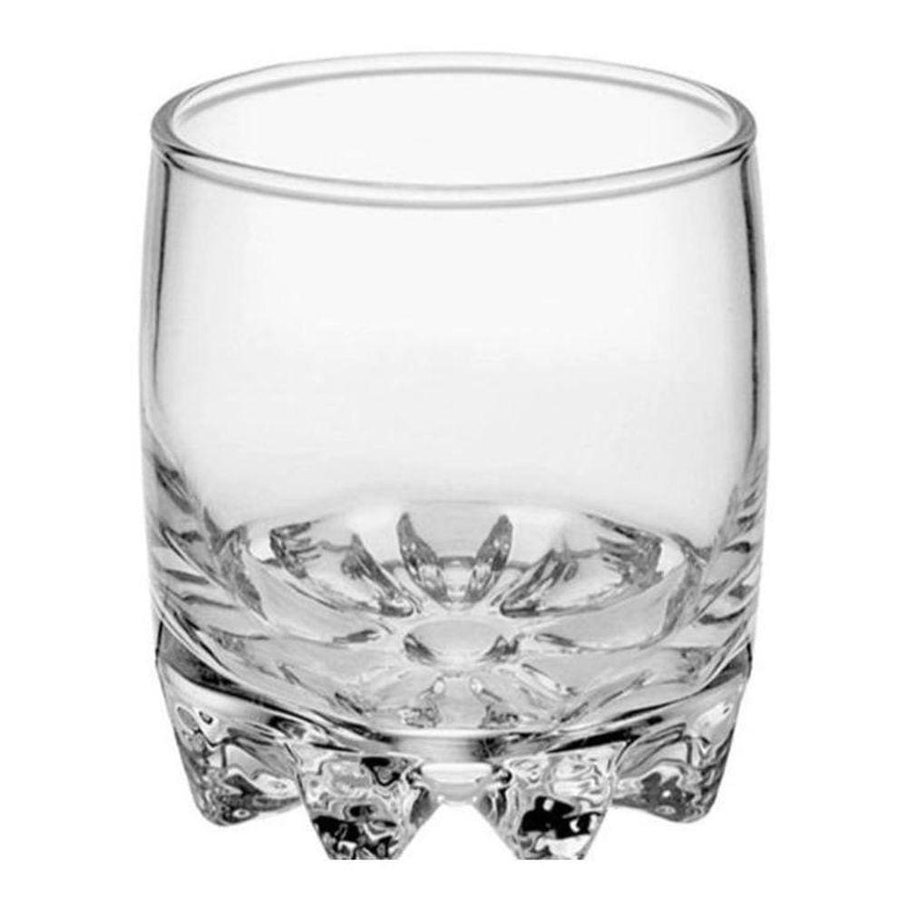 Jogo 6 Copos Baixos Sylvana 80Ml Vidro Pasabahce