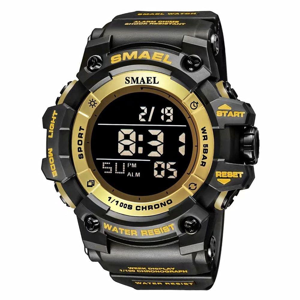 Relógio SMAEL Men Digital Sports Waterproof Alarm Cronômetro