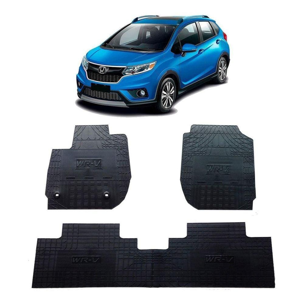 Jogo Tapete Interno Reforçado Wr-V Wrv 2017 Em Diante Preto