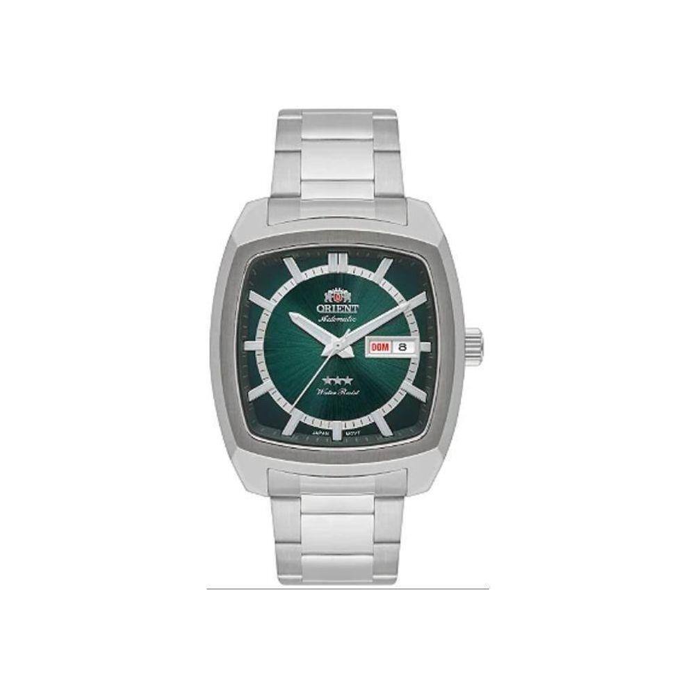 Relógio Automático F4902 Aço Calendário Verde Extra - Main Image