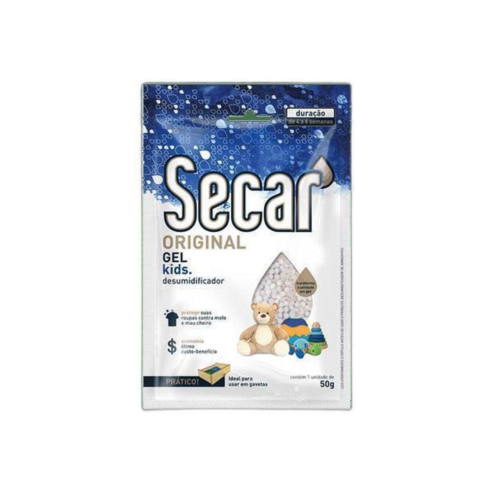 Desumidificador Secar Gel Kids 50G