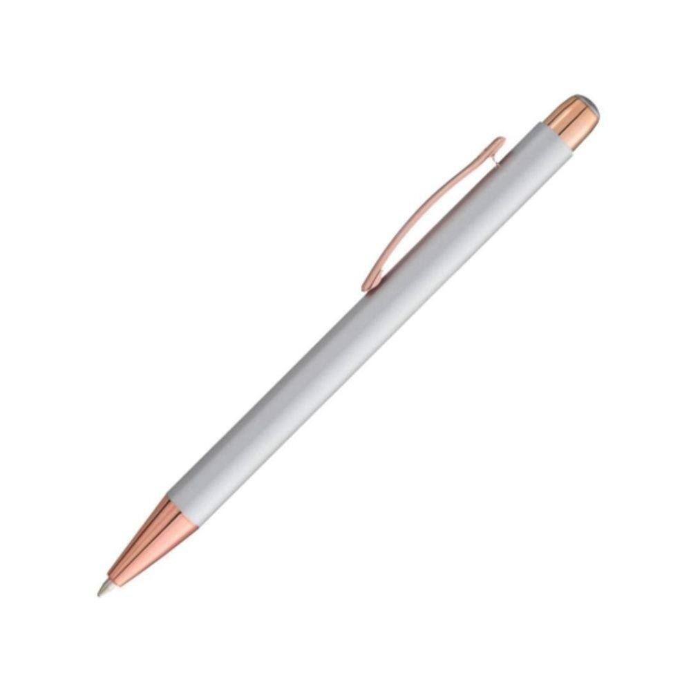 Caneta Esferográfica Metal Cooper Prata Crown Di11008S