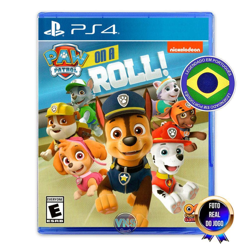 PAW Patrol: On a Roll (A Patrulha Canina `tá com tudo!) - PS4