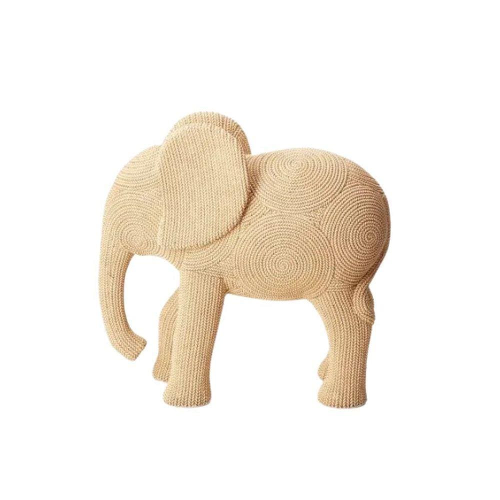 Escultura Decorativa Elefante Em Poliresina 33X33X15