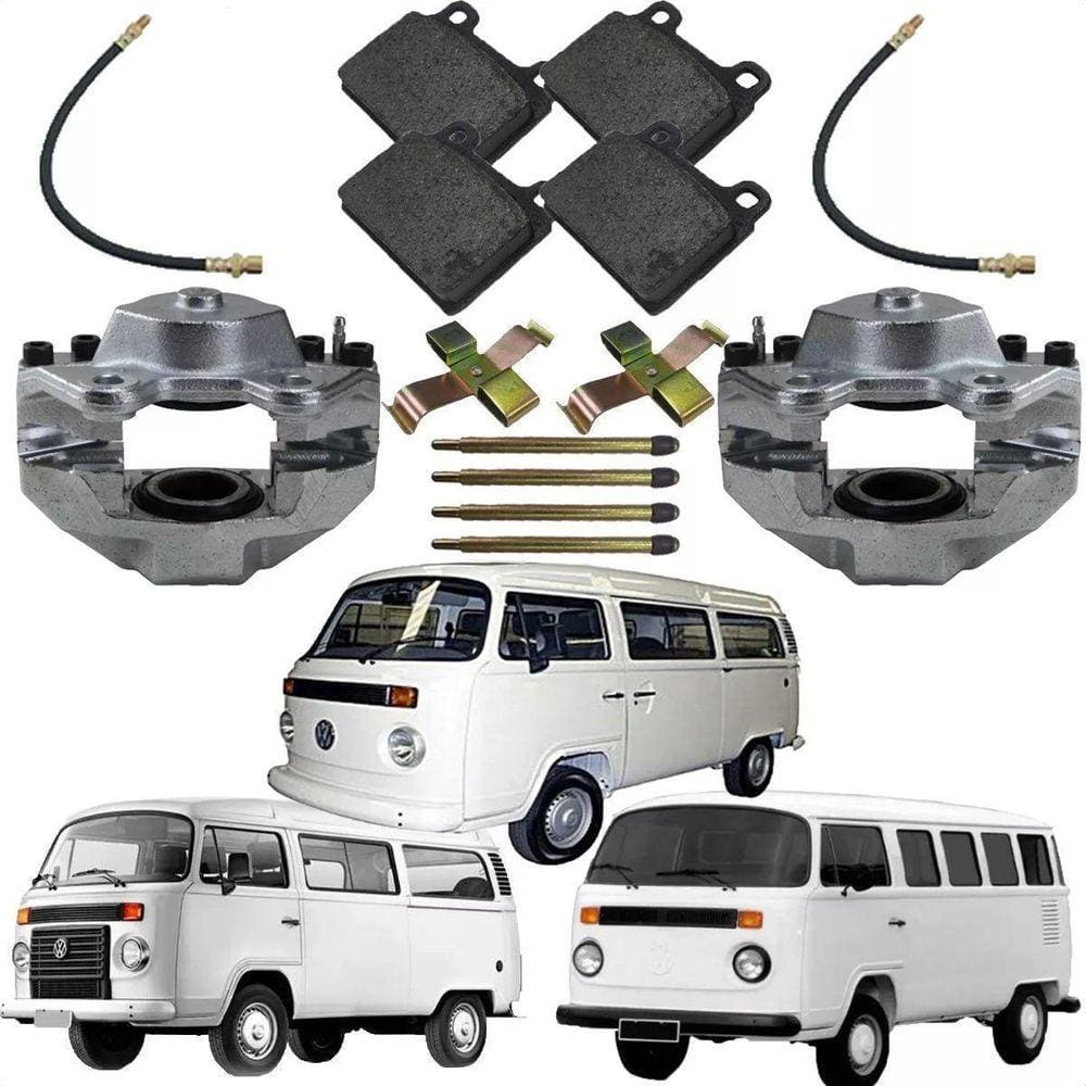 Pinça De Freio Kombi 1.4 Pastilha Reparo 2006 A 2014 Kit