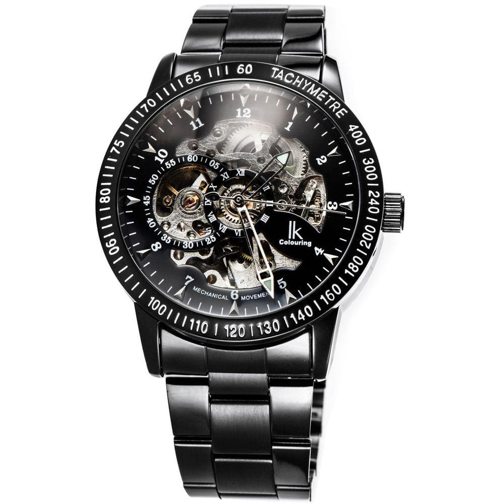 Relógio Alienwork IK Automatic Self-ing Skeleton Stainless
