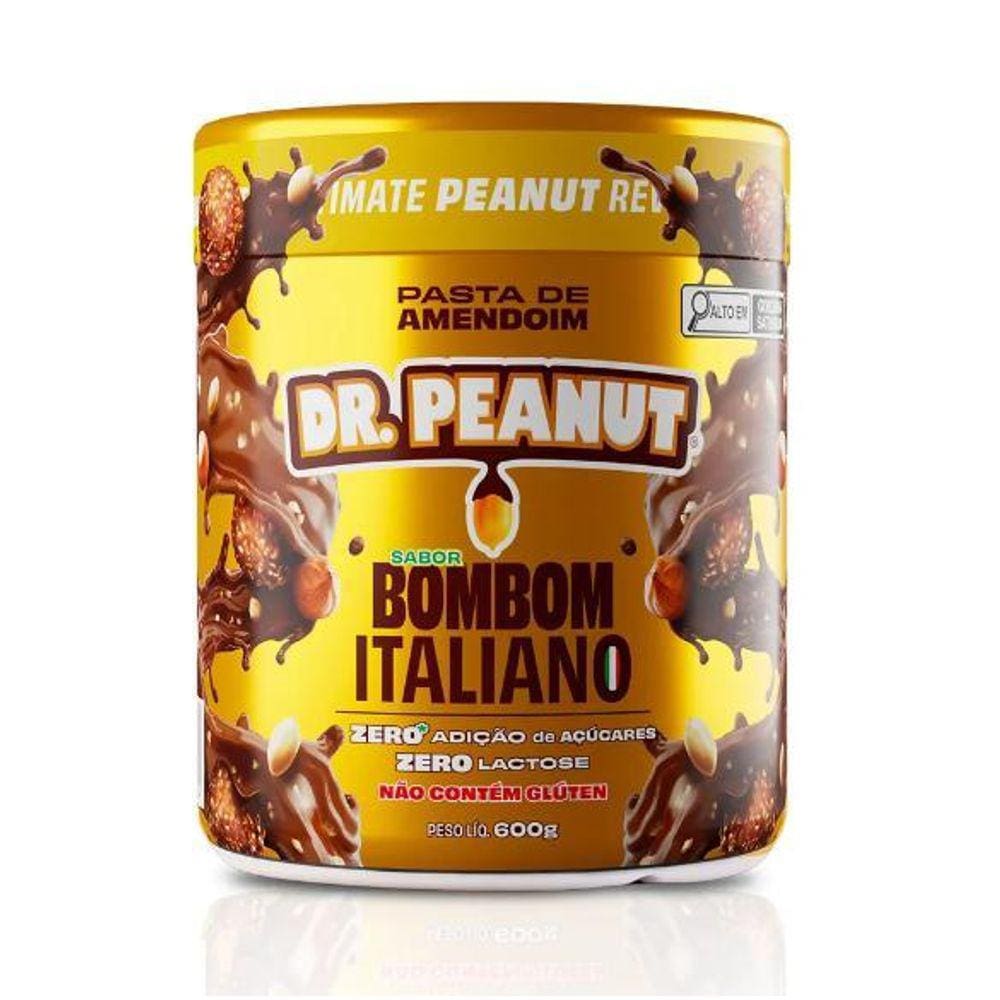 Dr Peanut Bombom Italiano 600G - Zero Lactose