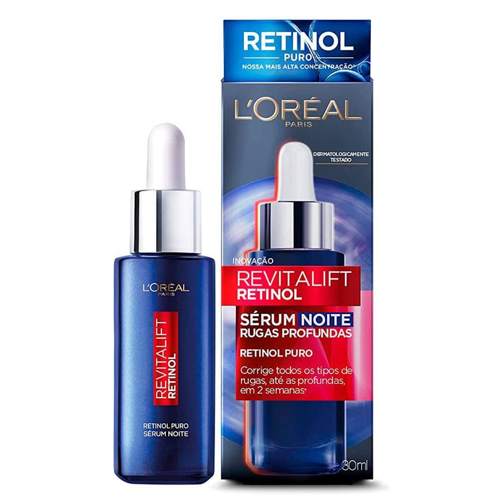 Sérum Facial Noturno Loreal Revitalift Retinol Puro 30ml