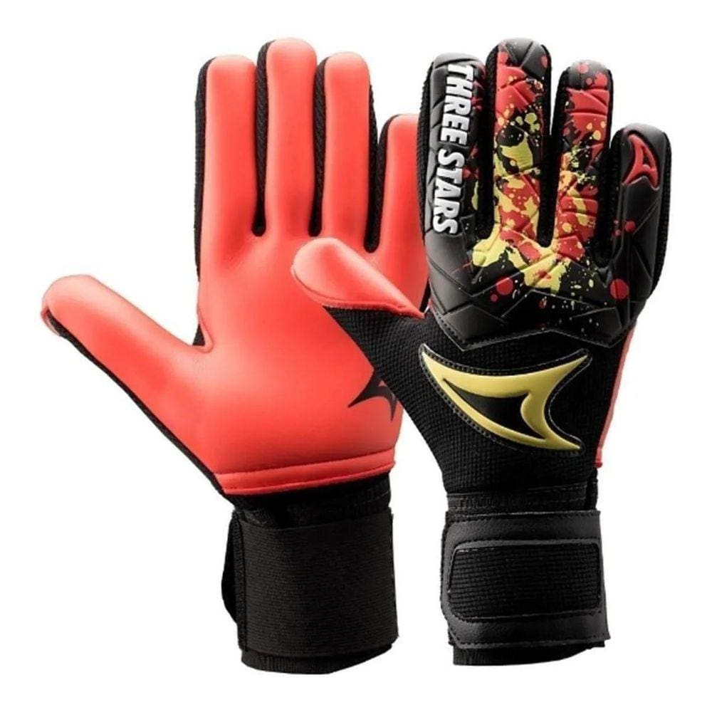 Luva De Goleiro Three Stars Kick Profissional