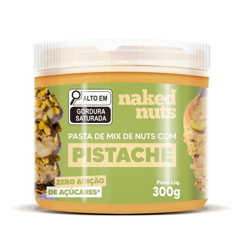 Pasta De Mix De Nuts Com Pedaços De Pistache 300G