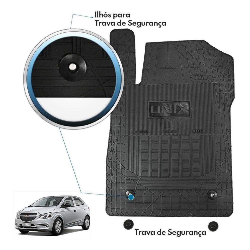 Jogo Tapete Interno Reforçado Chevrolet Onix 2016 A 2020