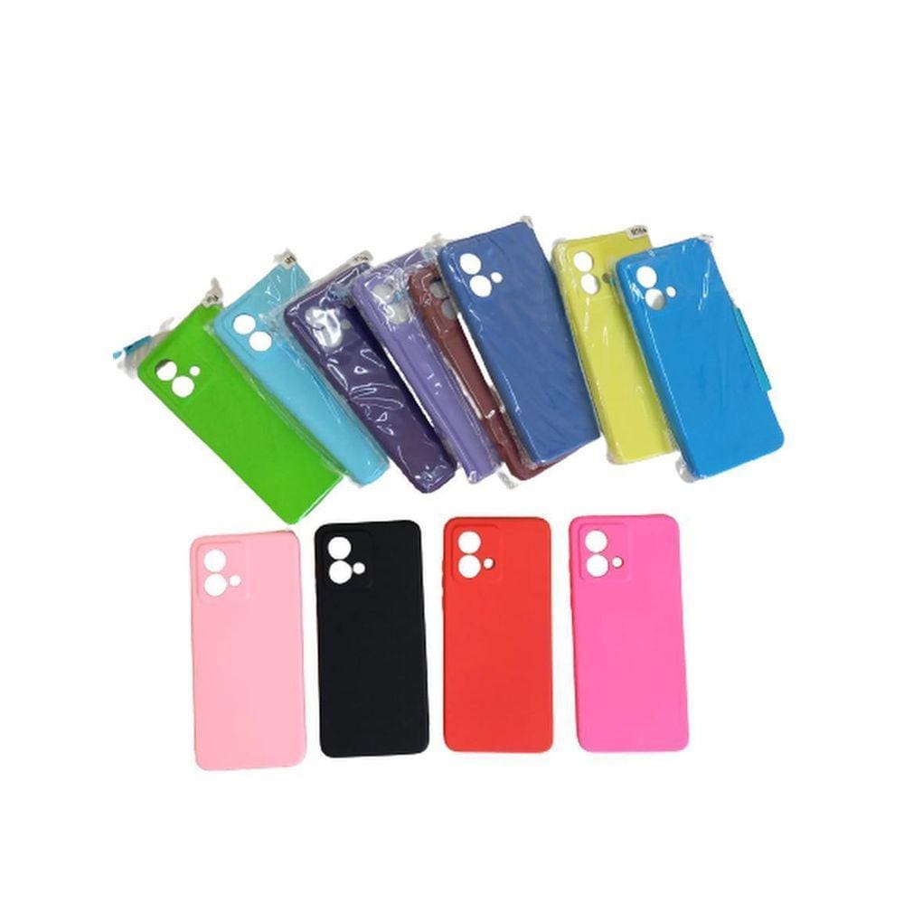 Capa Capinha + Película 3D Moto G84 Vermelha