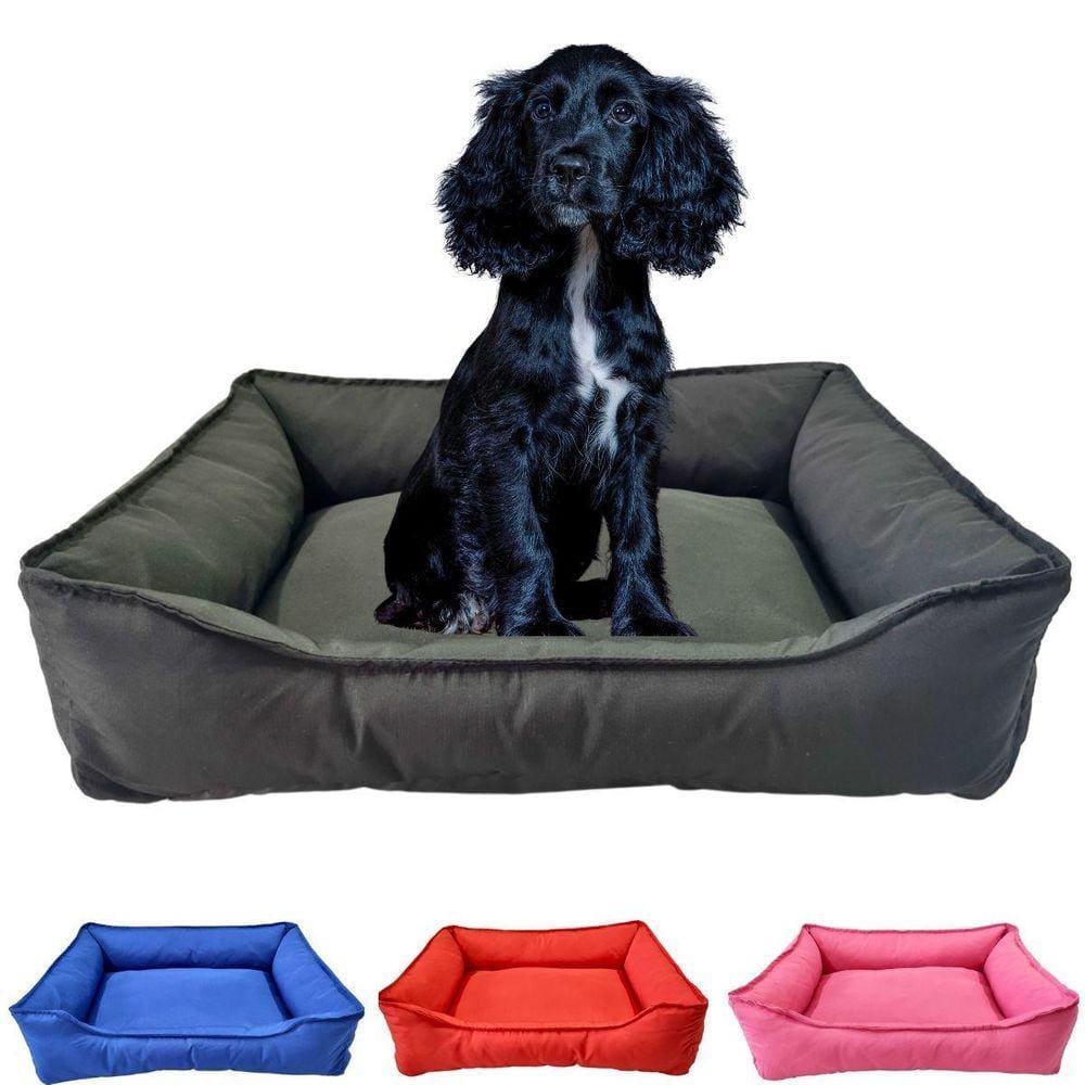 Cama Para Pet Retangular M Tactel Com Zíper