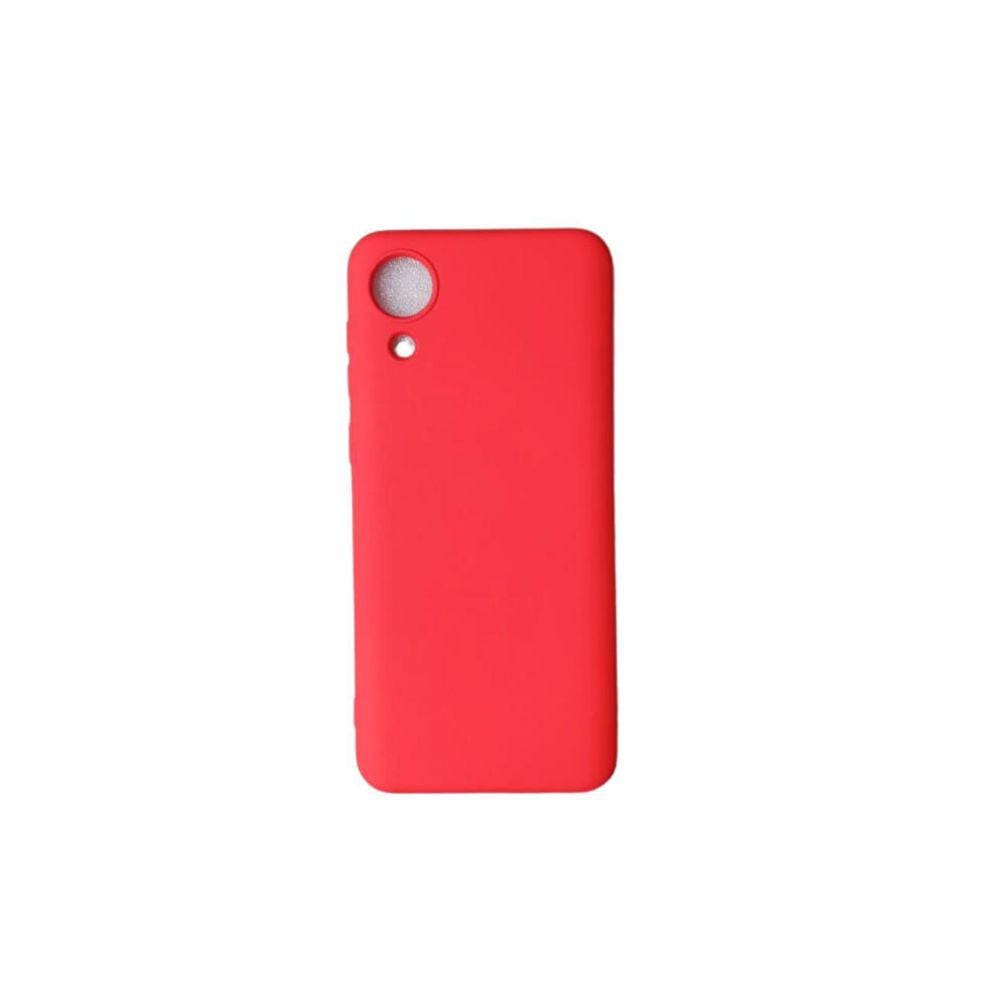 Capa Vermelha para Samsung A04 Core + Película Gel Privativa