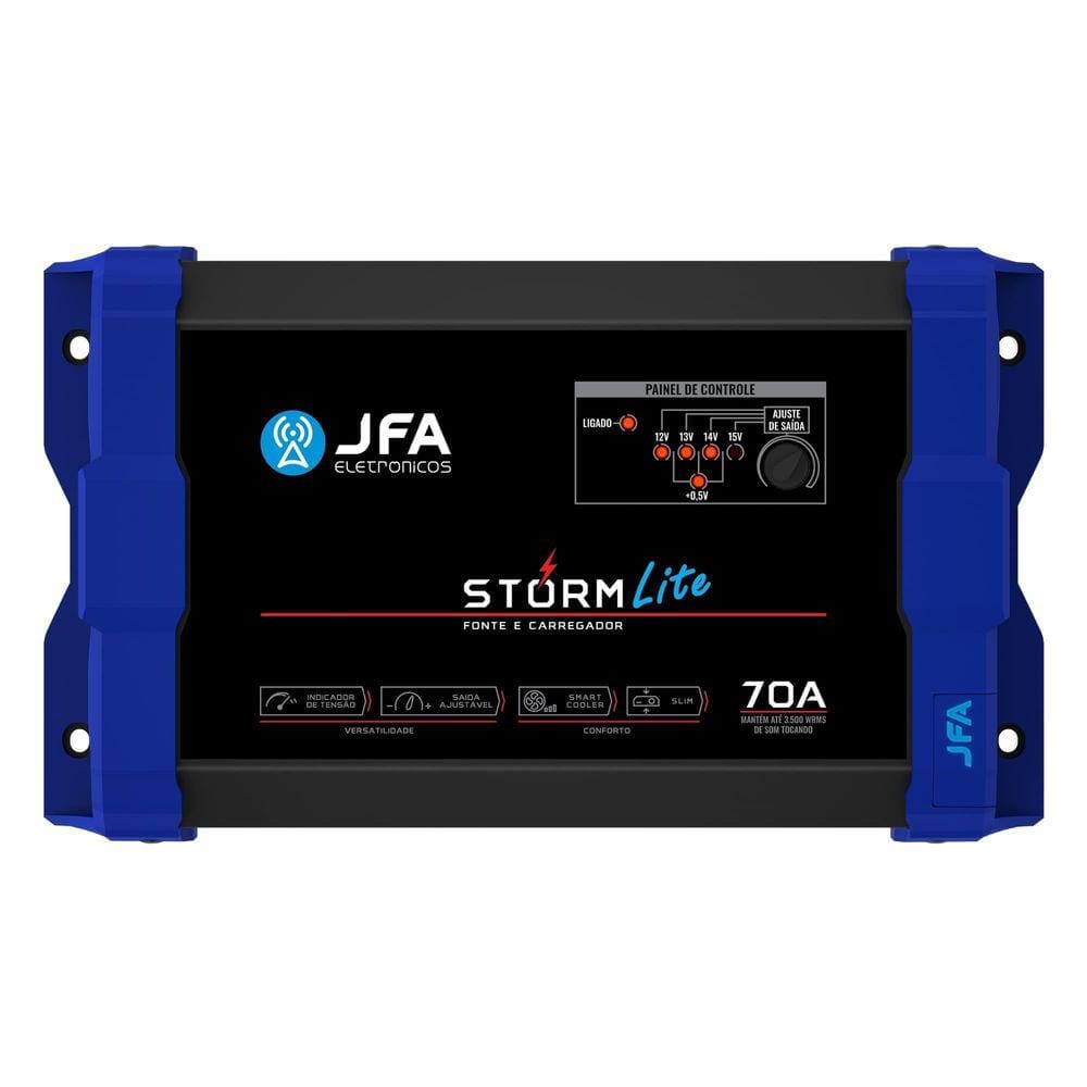 Fonte Automotiva Jfa Storm Lite 70A Bivolt Carregador
