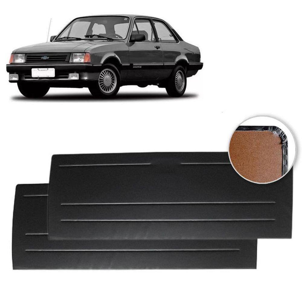 Forro De Porta Dianteira Chevette 87-93 Vinil Preto