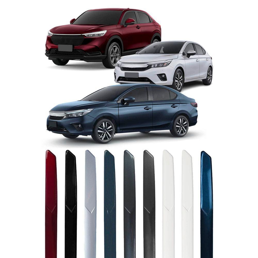 Jogo de Friso Lateral Pintado New HRV e City Hatchback e Sedan