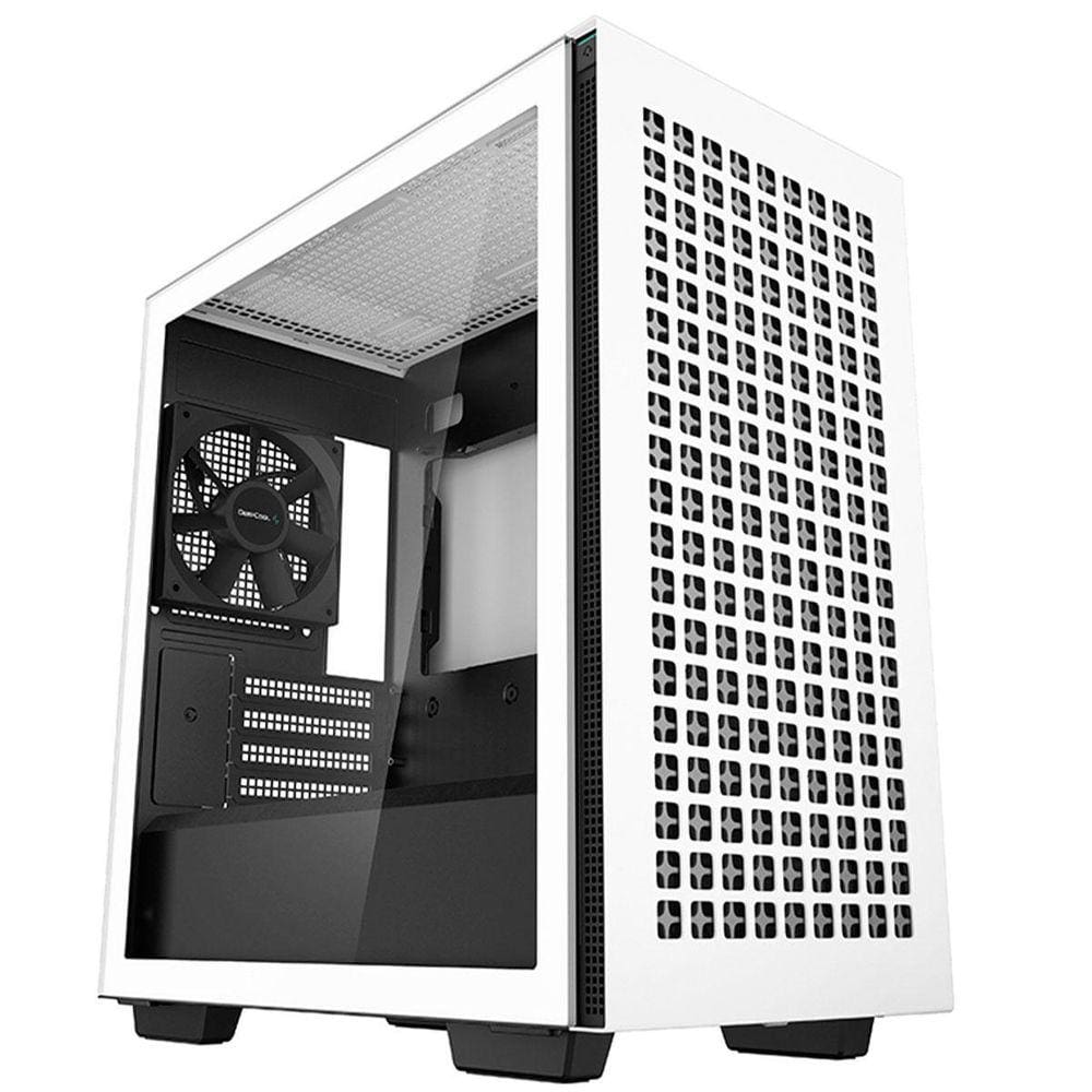 Gabinete Gamer Deepcool Ch370 Wh, Vidro Temperado, 1X Fan