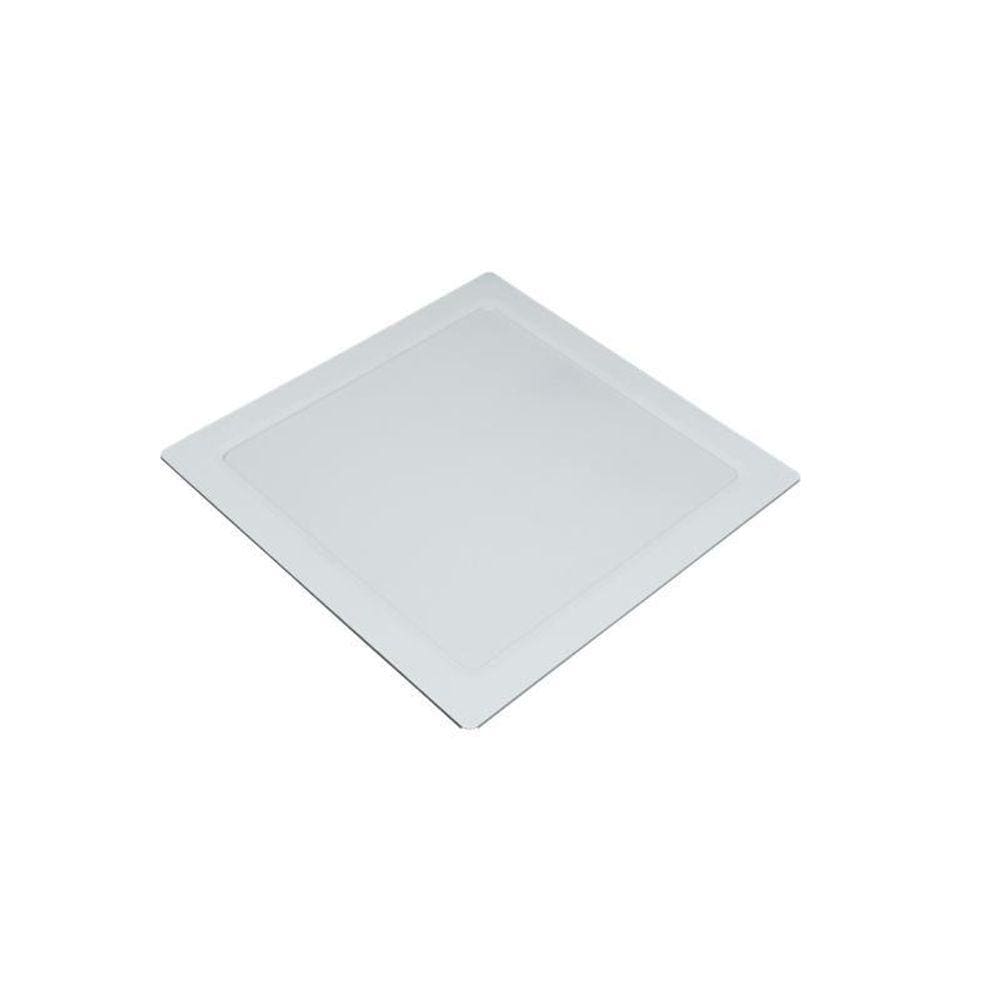 Kit 04 Painel Plafon Led Embutir Quadrado 298Mm 20W Branco